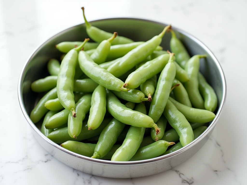 Fresh lima beans in pods and shelled